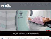 Tablet Screenshot of clinique-nouira.com